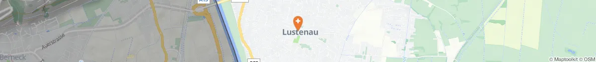 Kartendarstellung des Standorts für Braun-Apotheke in 6890 Lustenau